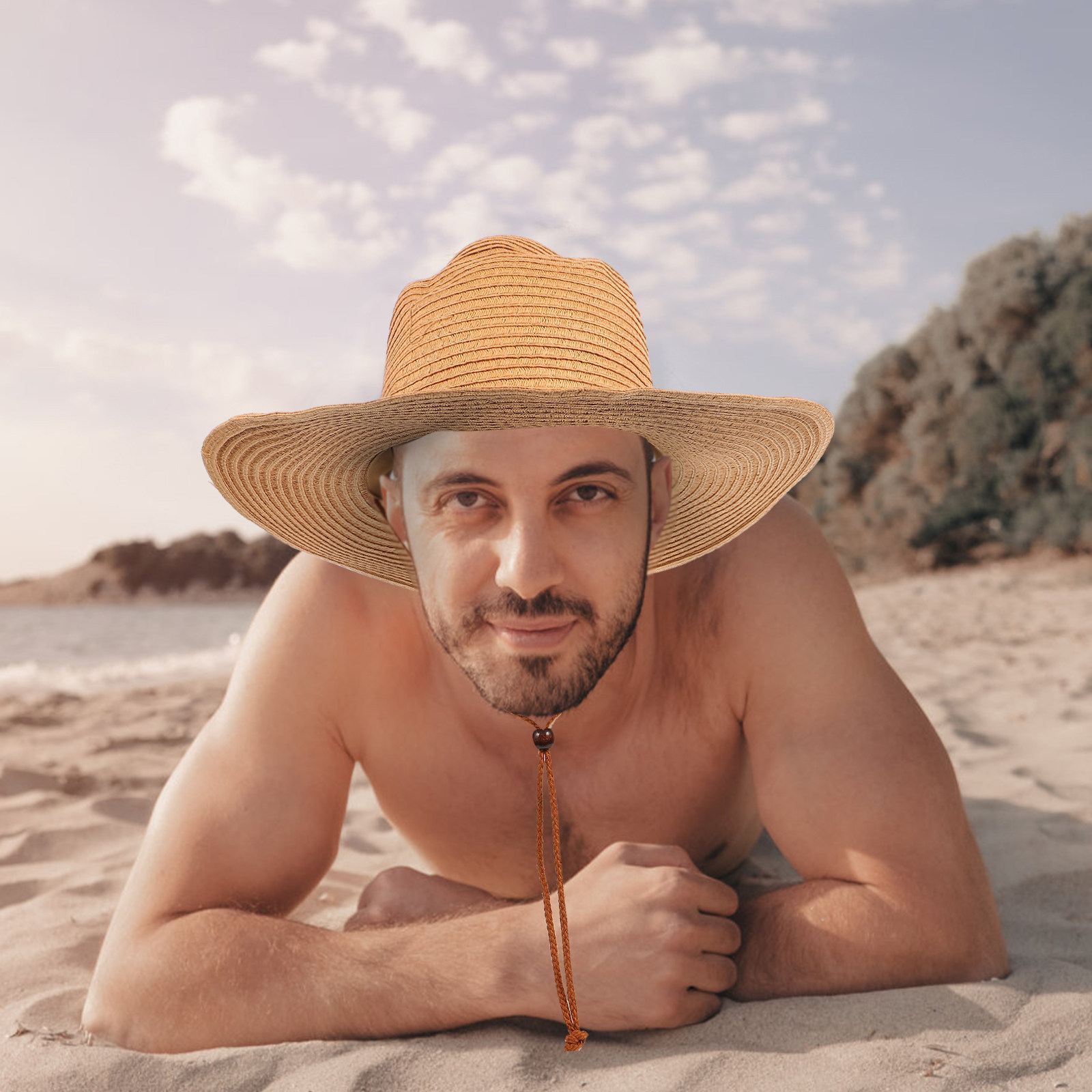 Hat Floppy Wide - Sombrero de Sol de Verano para