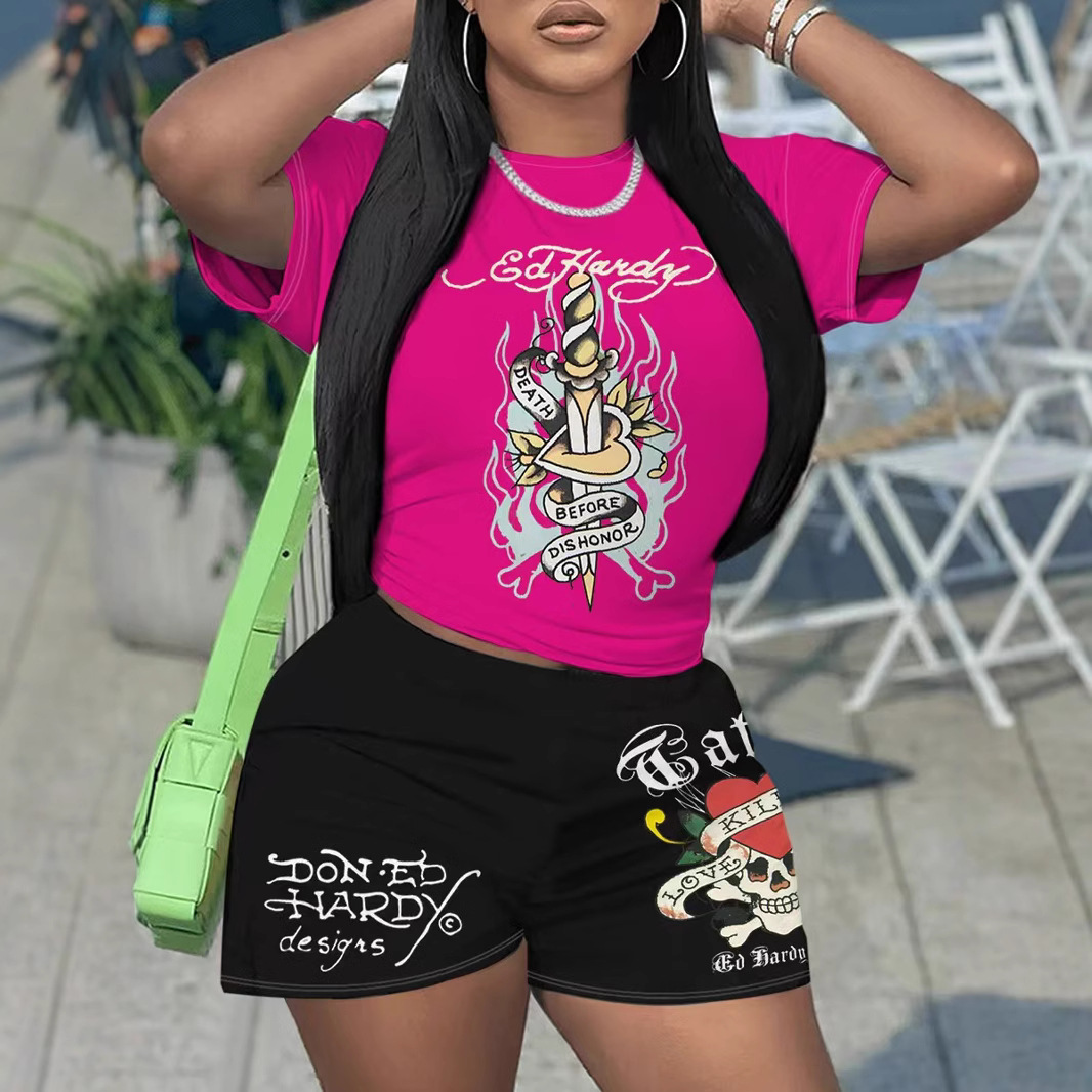 Crop Top Crochet - Tops cortos de manga corta, pantalones
