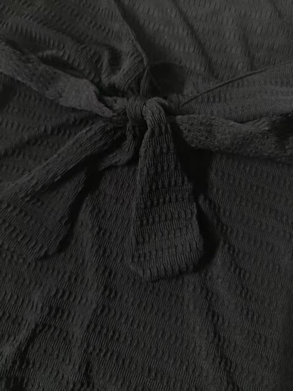 Blusa de manga corta con cuell - Crop Top Crochet reseña y precio