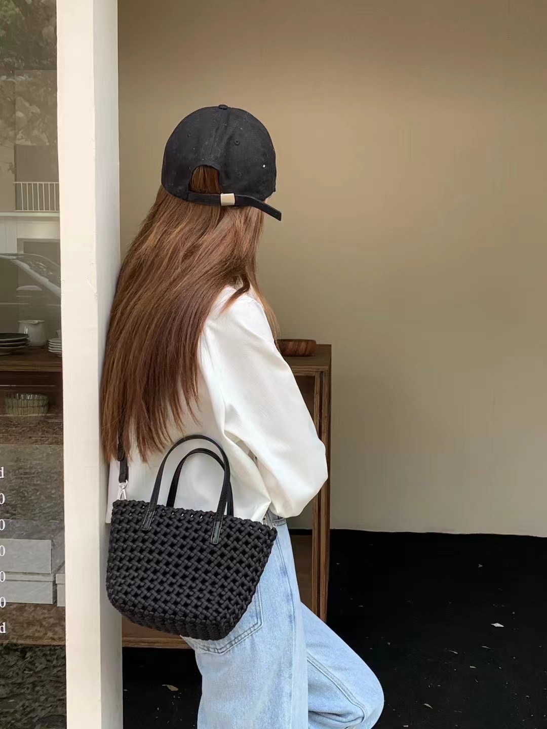 Bolso de mano tejido para muje - Tote Bag Beach reseña y precio