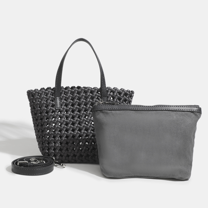 Bolso de mano tejido para muje - Tote Bag Beach reseña y precio