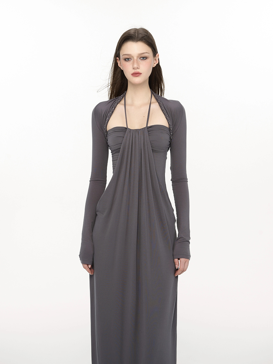 REDDACHiC-Conjunto de vestido  - Maxi Dress Halter reseña y precio
