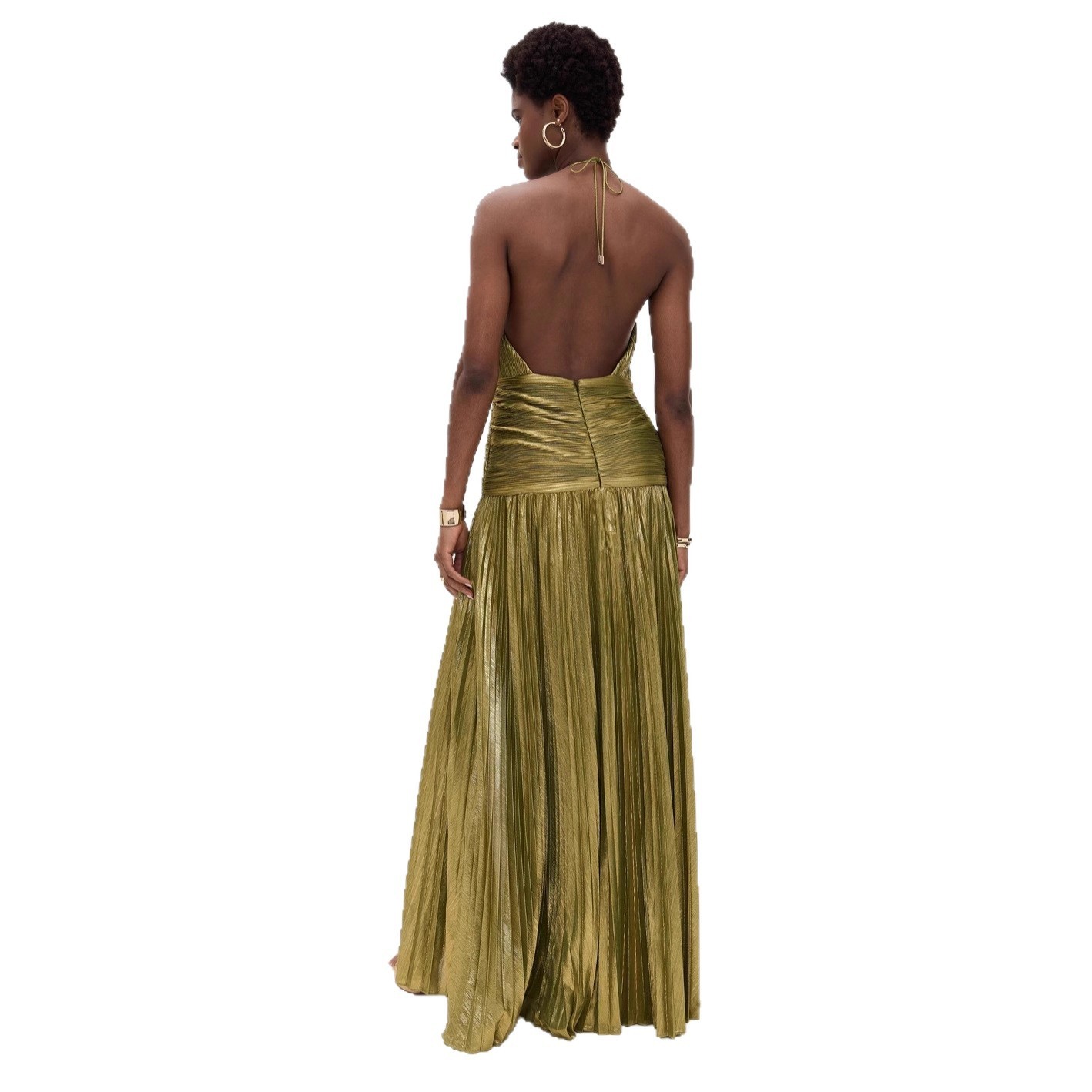 Elegante Vestido de Fiesta Lar - Maxi Dress Halter reseña y precio