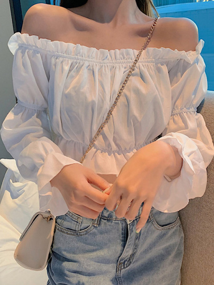 Top Sexy para mujer, blusa con - Crop Top Crochet reseña y precio