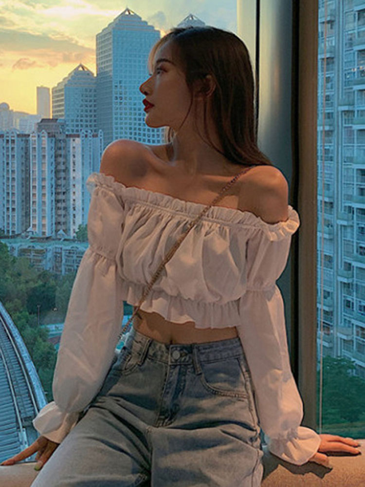 Top Sexy para mujer, blusa con - Crop Top Crochet reseña y precio