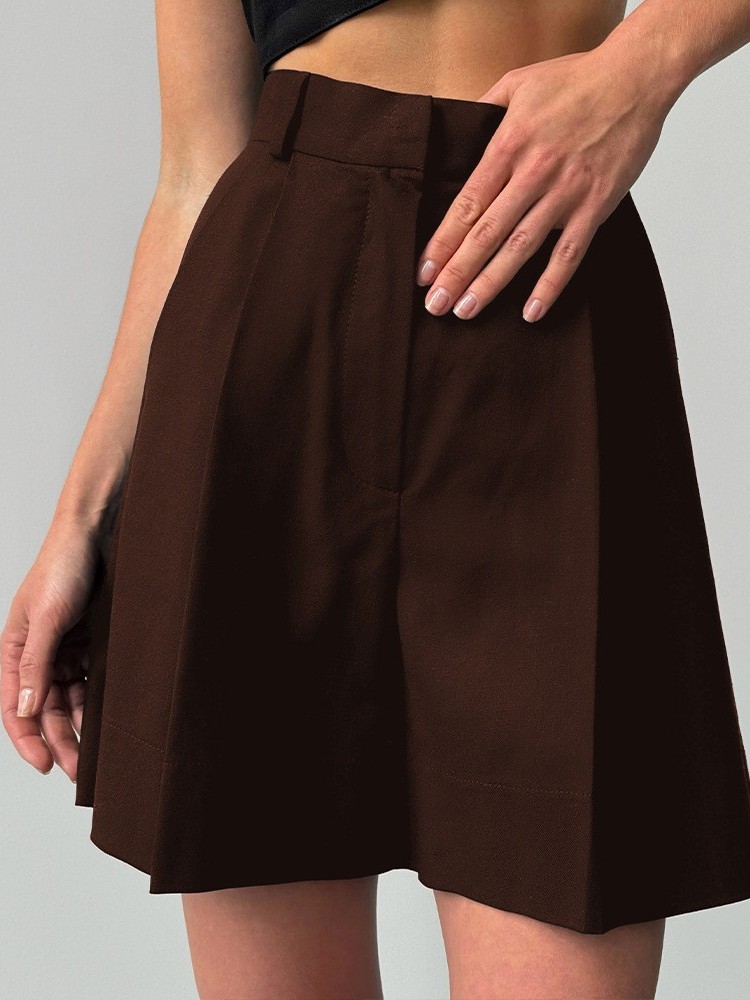 Pantalones Cortos Casuales de  - Linen Pant Wide reseña y precio