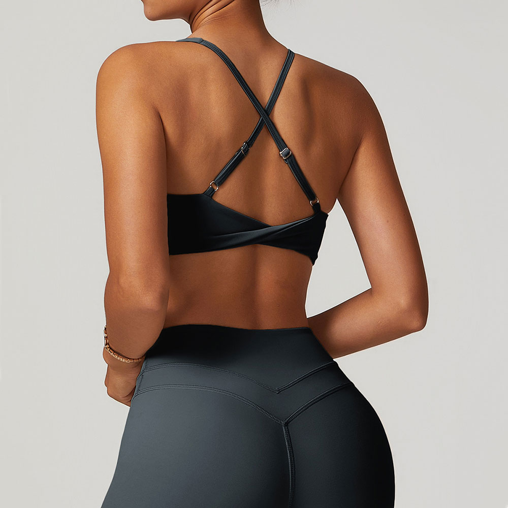 JUREN-Sujetador deportivo para - Bralette Triangle Set reseña y precio