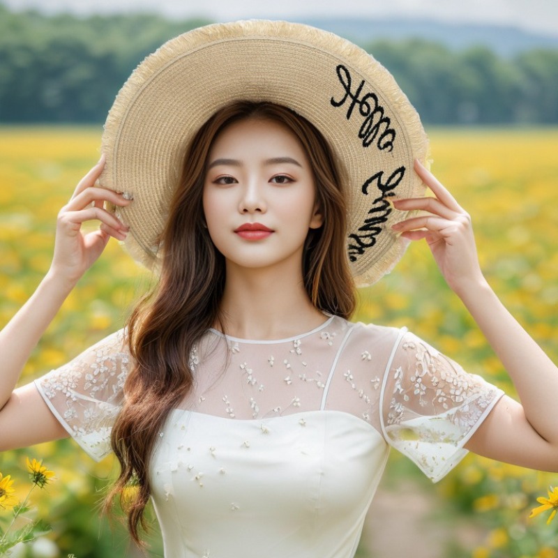 1 sombrero de playa flexible d - Hat Floppy Wide reseña y precio